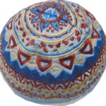 Assorted Children Yarmulkes Painted , Embroidered ,Laced